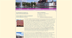 Desktop Screenshot of hotel-am-hauptbahnhof-schwerin.de